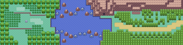 Route 103 map | Pokémon Hoenn