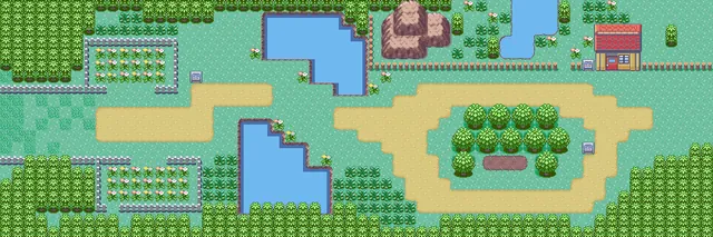 Route 117 map | Pokémon Hoenn