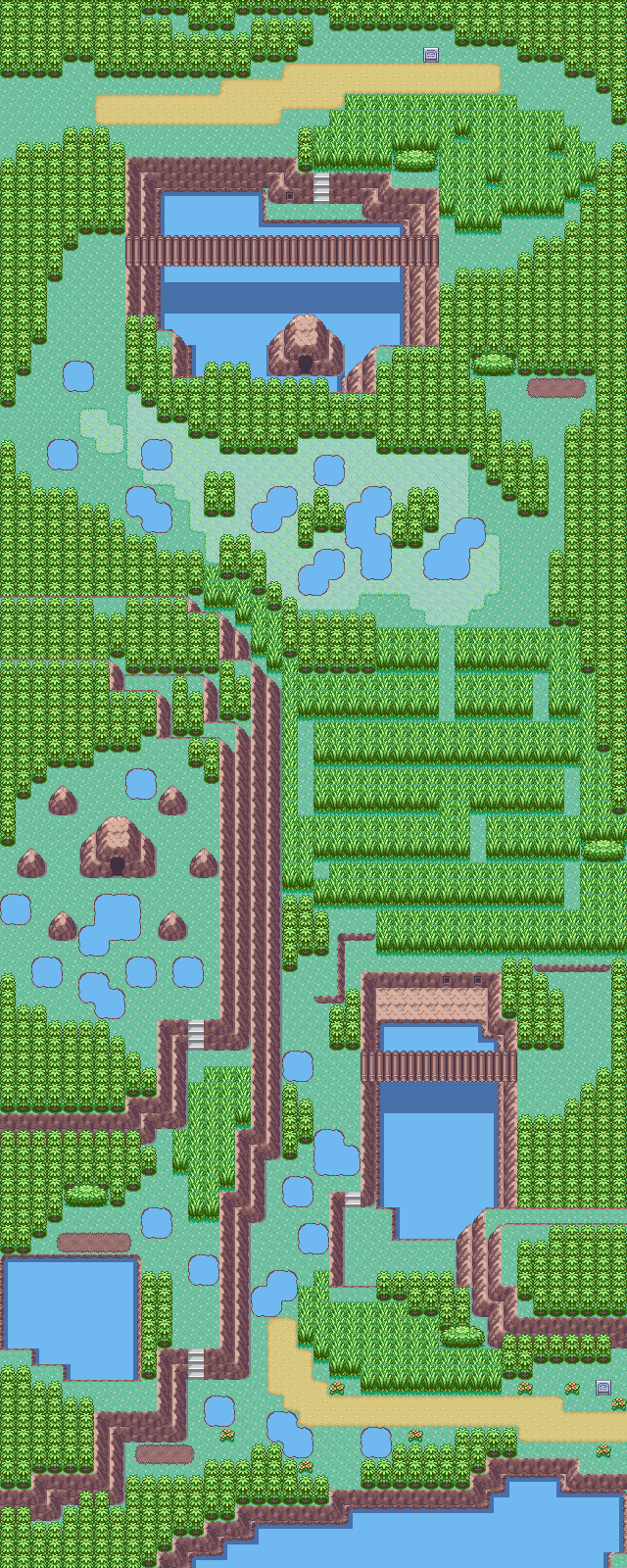Route 120 map | Pokémon Hoenn