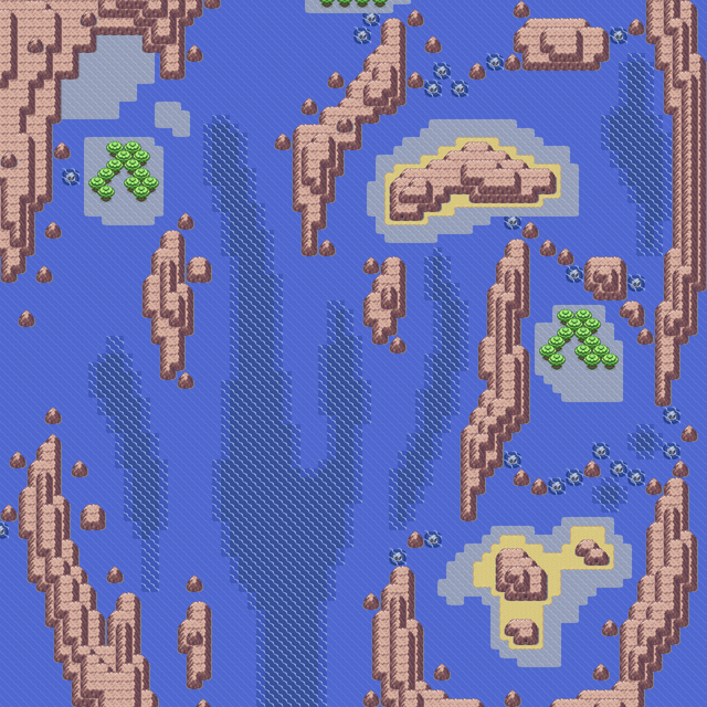 Route 127 map | Pokémon Hoenn