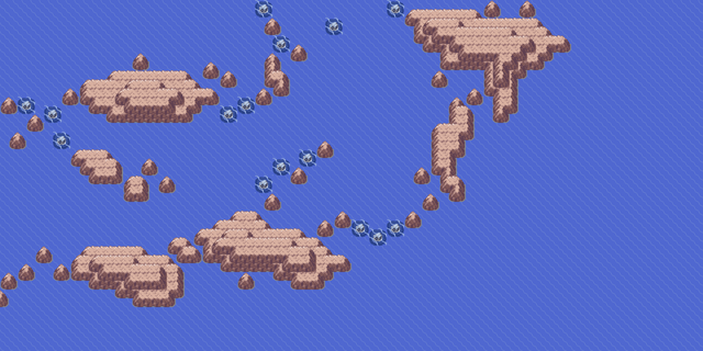Route 129 map | Pokémon Hoenn