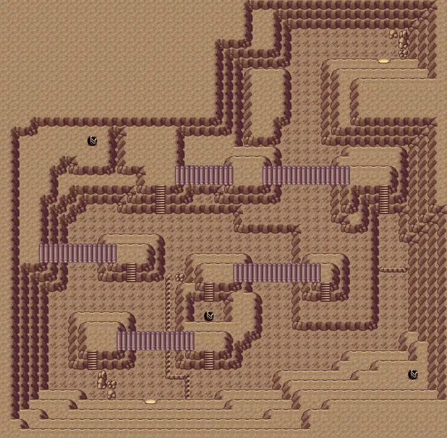 Victory Road map | Pokémon Hoenn