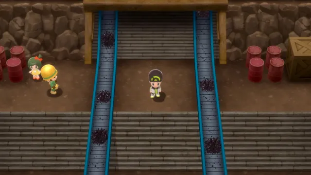 Oreburgh Mine map | Pokémon Sinnoh