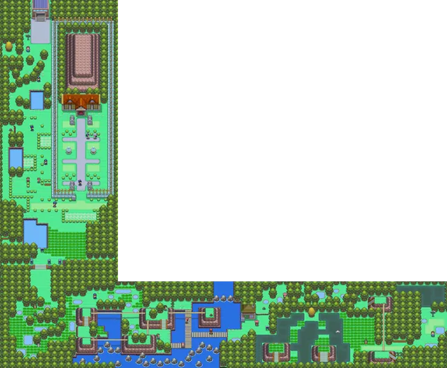 Route 212 map | Pokémon Sinnoh
