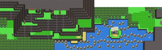 Route 226 map | Pokémon Sinnoh