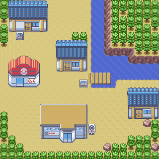 Dewford Town map | Pokémon Hoenn