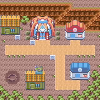 Fallarbor Town map | Pokémon Hoenn