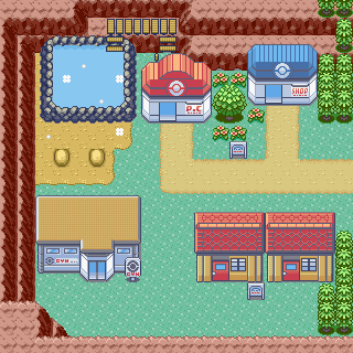 Lavaridge Town map | Pokémon Hoenn
