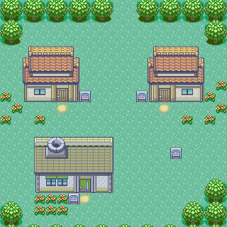 Littleroot Town map | Pokémon Hoenn