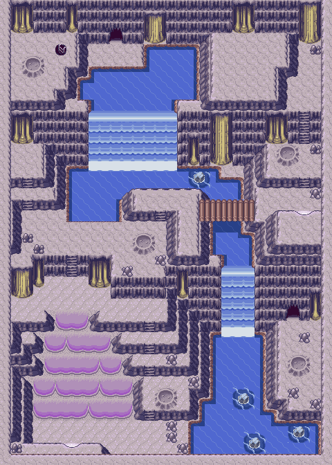 Meteor Falls map | Pokémon Hoenn