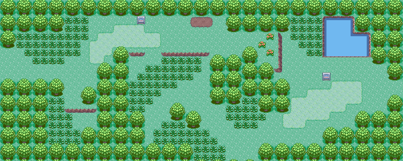Route 102 map | Pokémon Hoenn