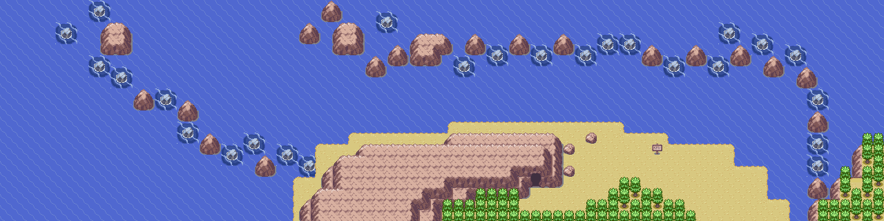 Route 106 map | Pokémon Hoenn