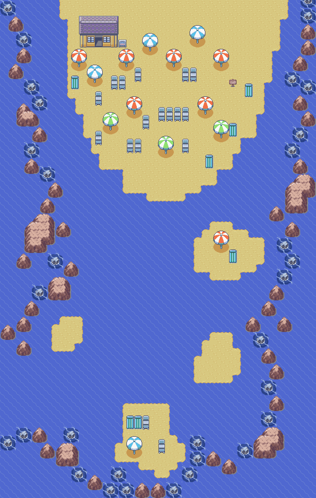 Route 109 map | Pokémon Hoenn