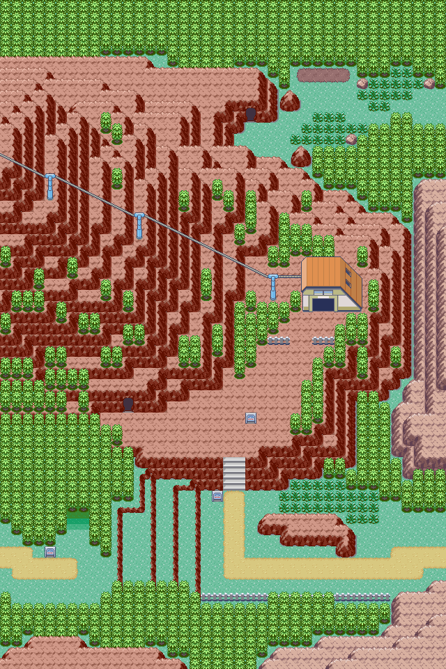 Route 112 map | Pokémon Hoenn