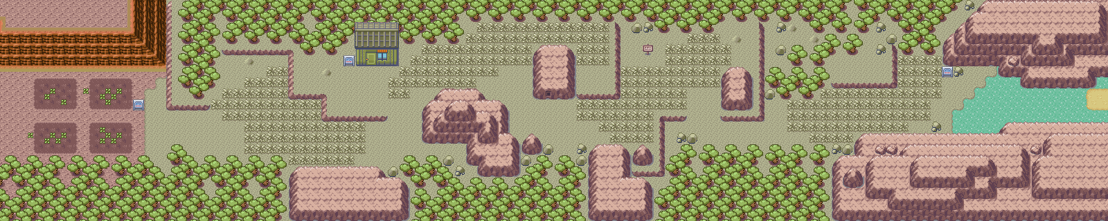 Route 113 map | Pokémon Hoenn