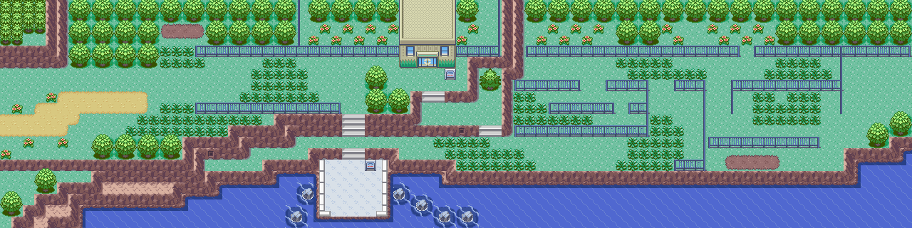 Route 121 map | Pokémon Hoenn