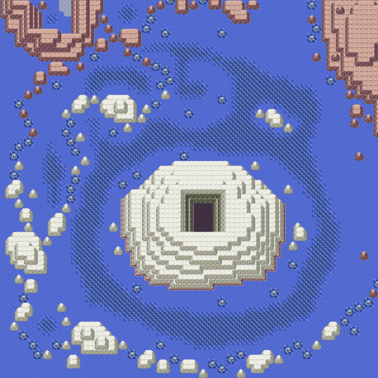 Route 126 map | Pokémon Hoenn