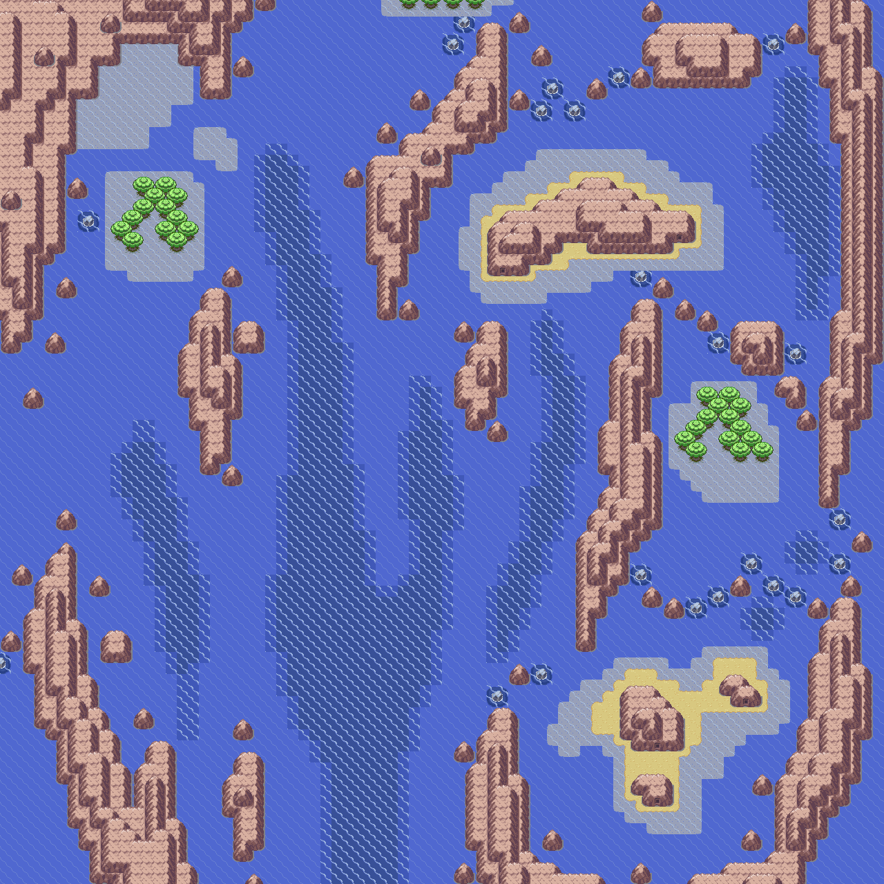Route 127 map | Pokémon Hoenn