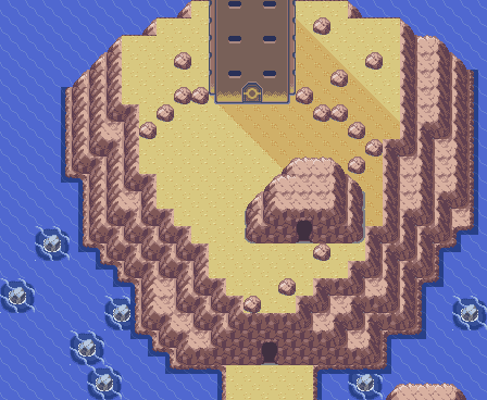 Sky Pillar map | Pokémon Hoenn