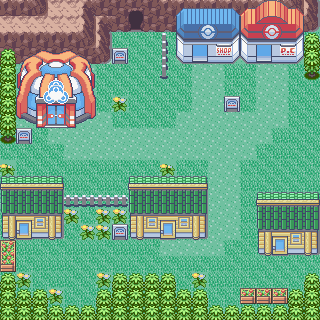 Verdanturf Town map | Pokémon Hoenn
