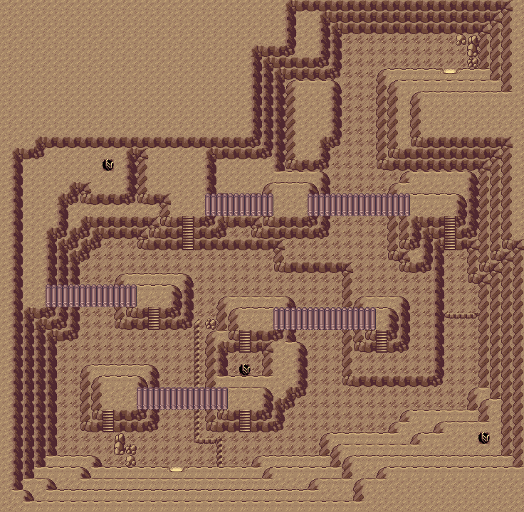 Victory Road map | Pokémon Hoenn