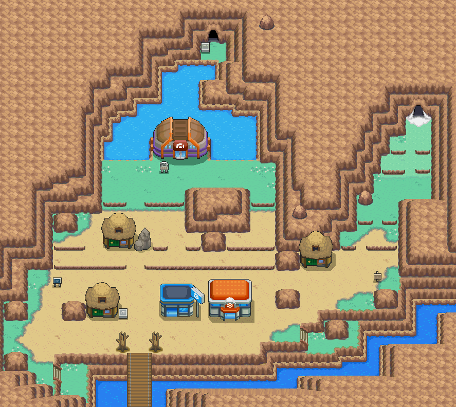 Blackthorn City map | Pokémon Johto