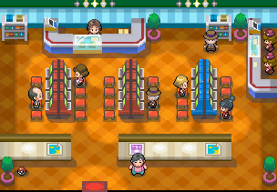 Goldenrod Game Corner map | Pokémon Johto