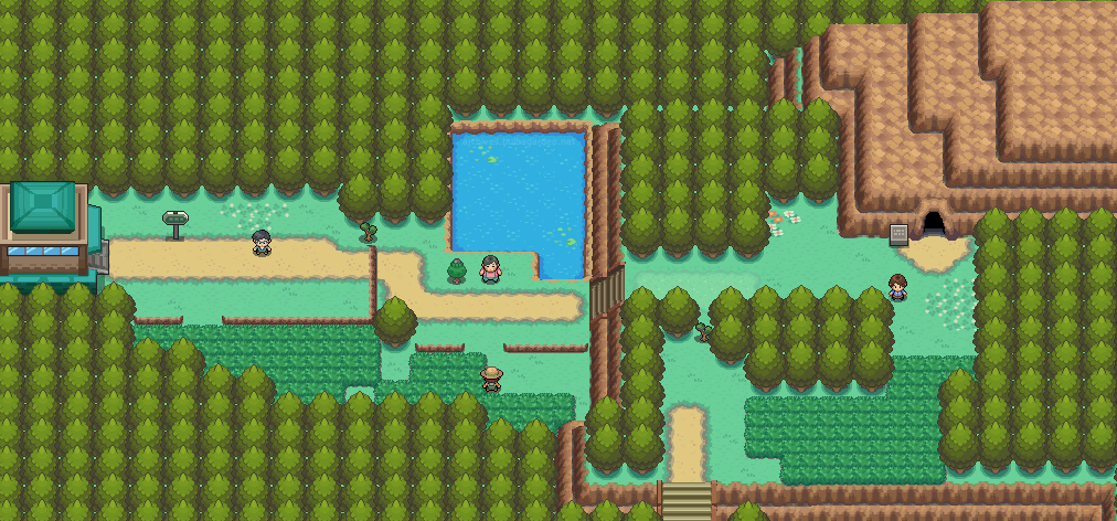 Route 31 map | Pokémon Johto