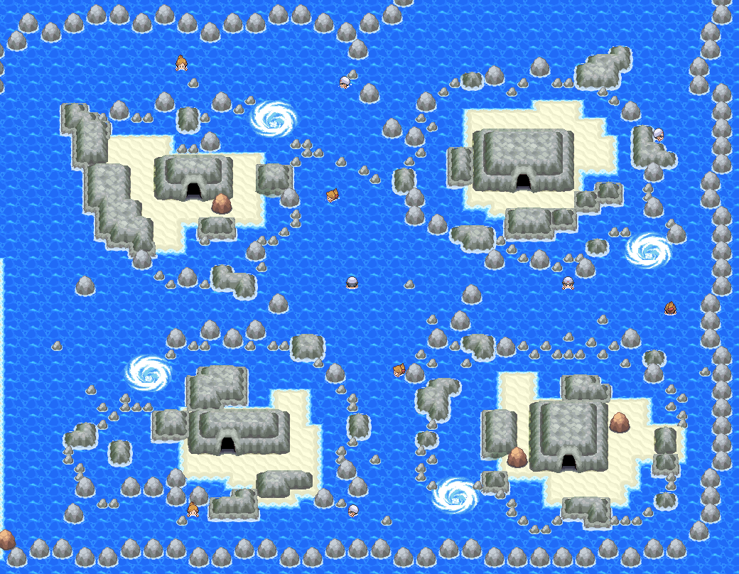 Route 41 map | Pokémon Johto