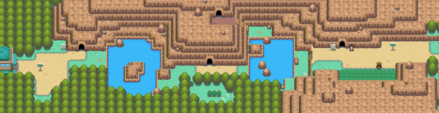 Route 42 map | Pokémon Johto