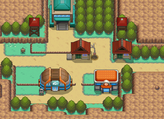 Mahogany Town map | Pokémon Johto