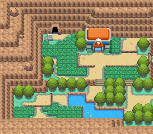 Mt. Silver map | Pokémon Johto
