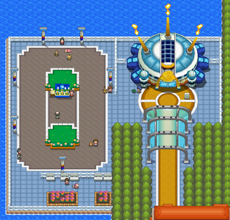 Pokéathlon Dome map | Pokémon Johto