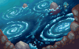 Whirl Islands map | Pokémon Johto