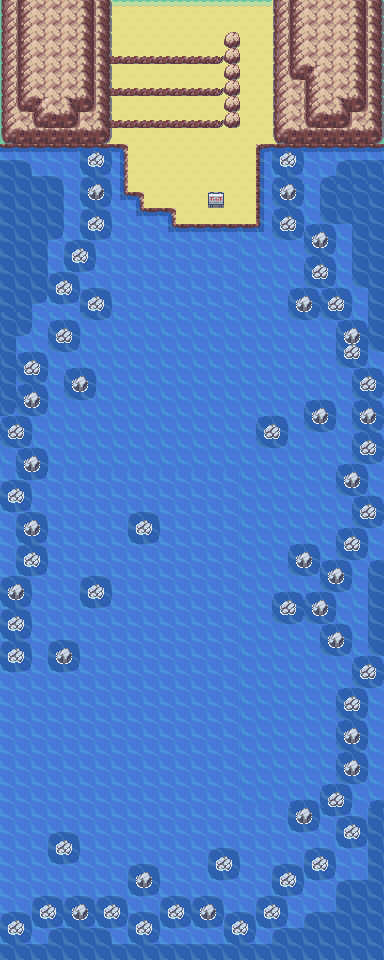 Route 19 map | Pokémon Kanto
