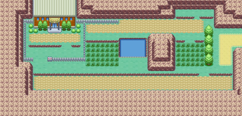 Route 22 map | Pokémon Kanto