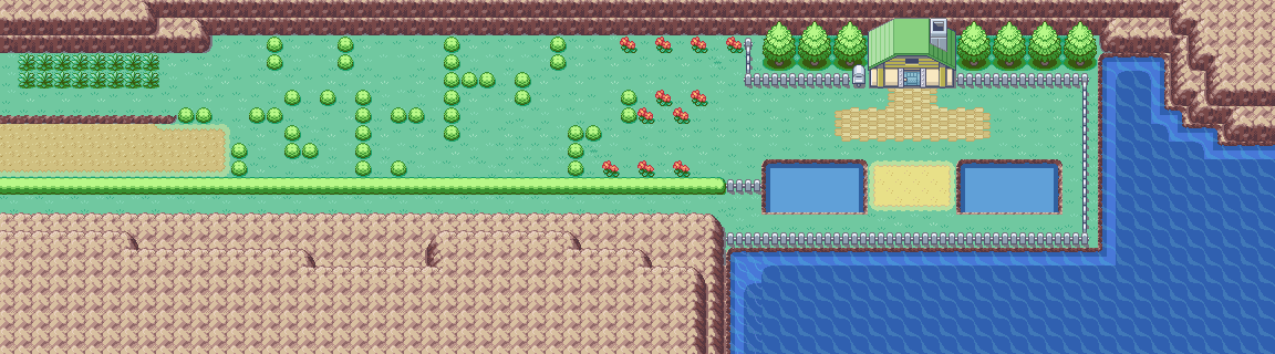 Route 25 map | Pokémon Kanto