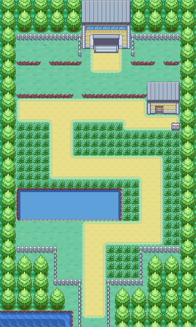 Route 6 map | Pokémon Kanto