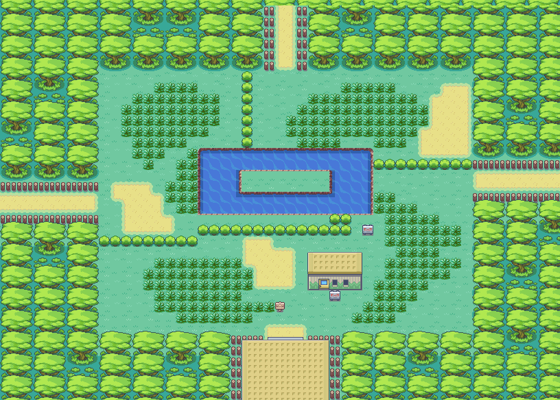 Safari Zone map | Pokémon Kanto