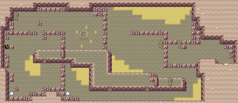 Victory Road map | Pokémon Kanto