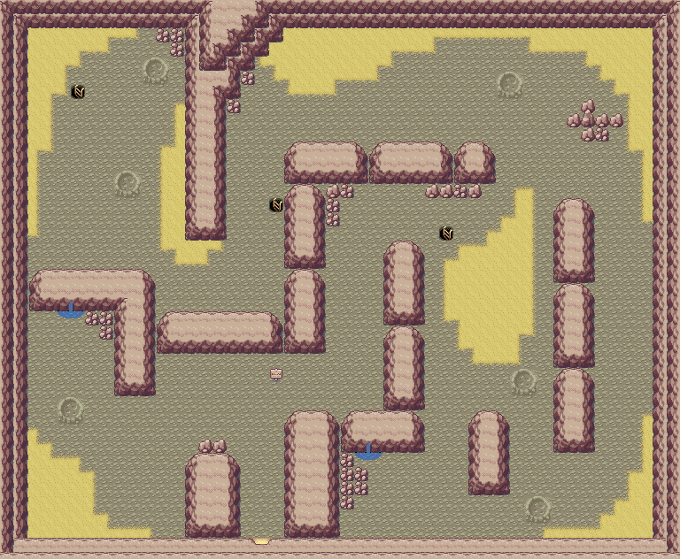 Mt. Moon map | Pokémon Kanto