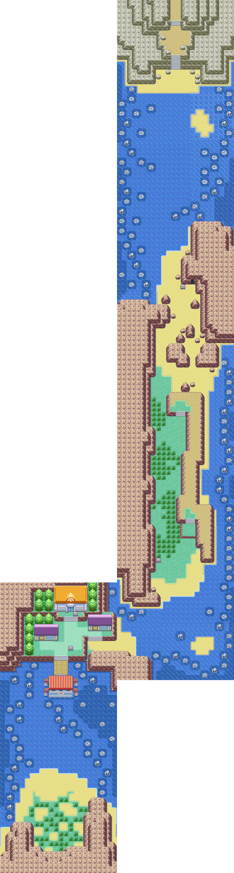 One Island map | Pokémon Kanto