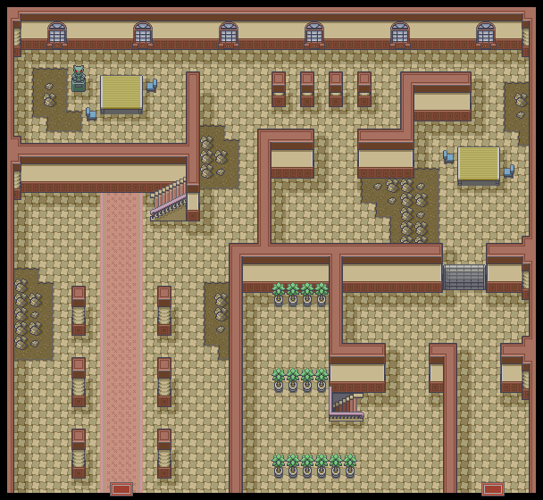 Pokémon Mansion map | Pokémon Kanto
