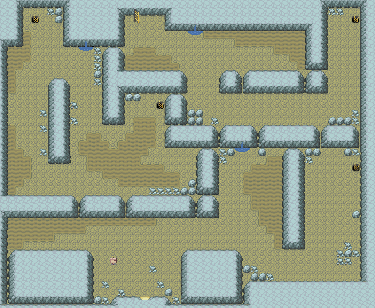 Rock Tunnel map | Pokémon Kanto