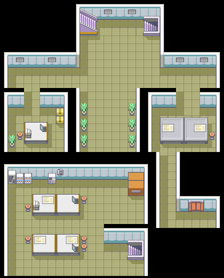 Rocket Hideout map | Pokémon Kanto