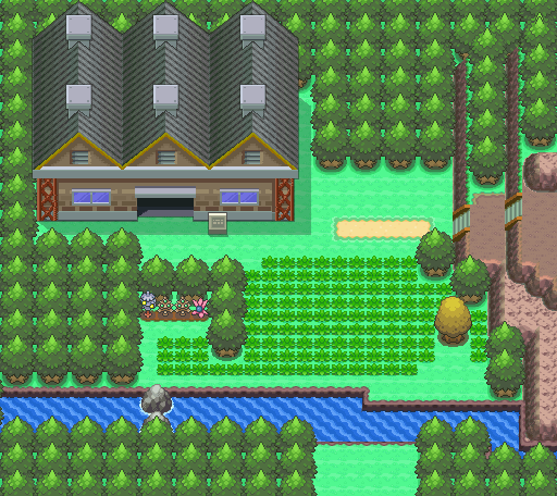 Fuego Ironworks map | Pokémon Sinnoh