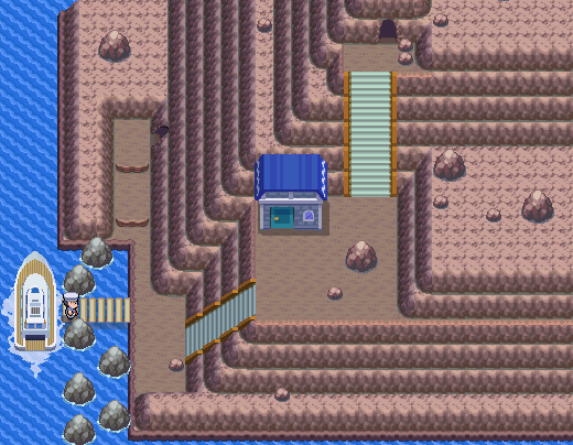 Iron Island map | Pokémon Sinnoh