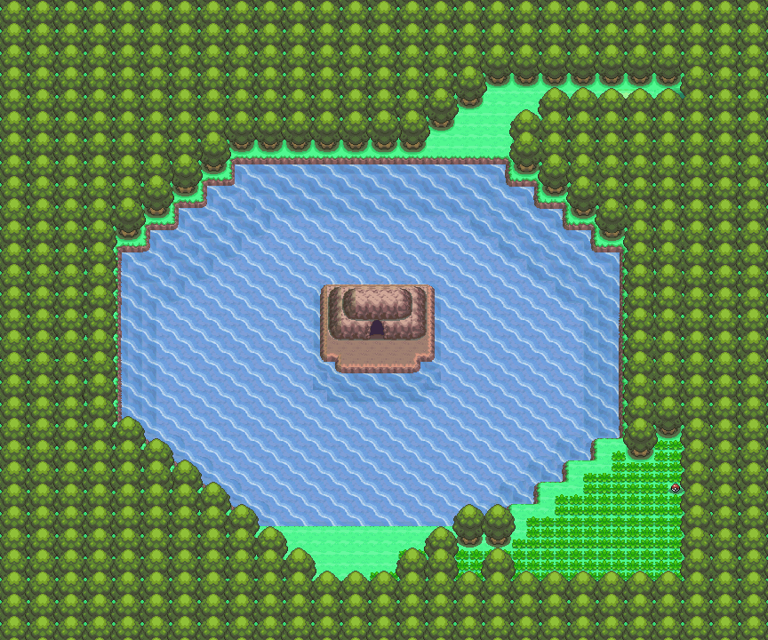 Lake Valor map | Pokémon Sinnoh
