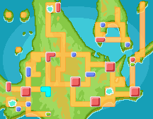 Oreburgh City map | Pokémon Sinnoh