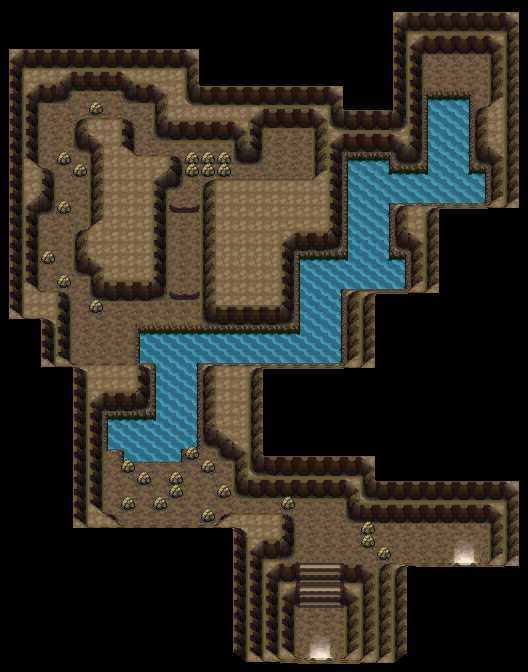 Ravaged Path map | Pokémon Sinnoh